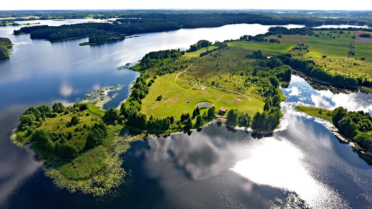 Penzion Meku Slenis Degučiai Exteriér fotografie